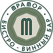 Логотип ресторана и бистро «Мрамор»